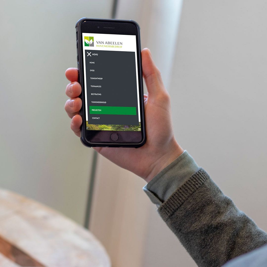 Hoveniersbedrijf van Abeelen - Smartphone